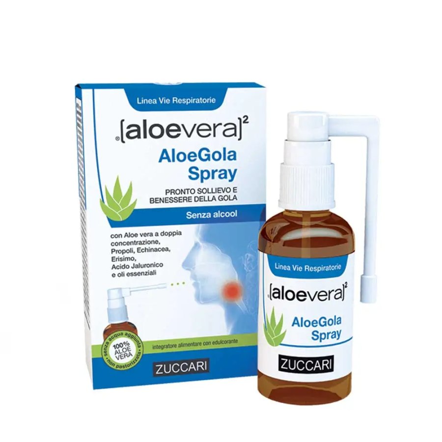 Zuccari, Aloevera2 Aloegola Spray, 30 ml
