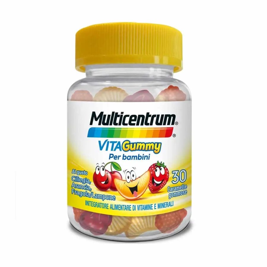 Multicentrum, VitaGummy per Bambini 3+, 30 Caramelle Gommose