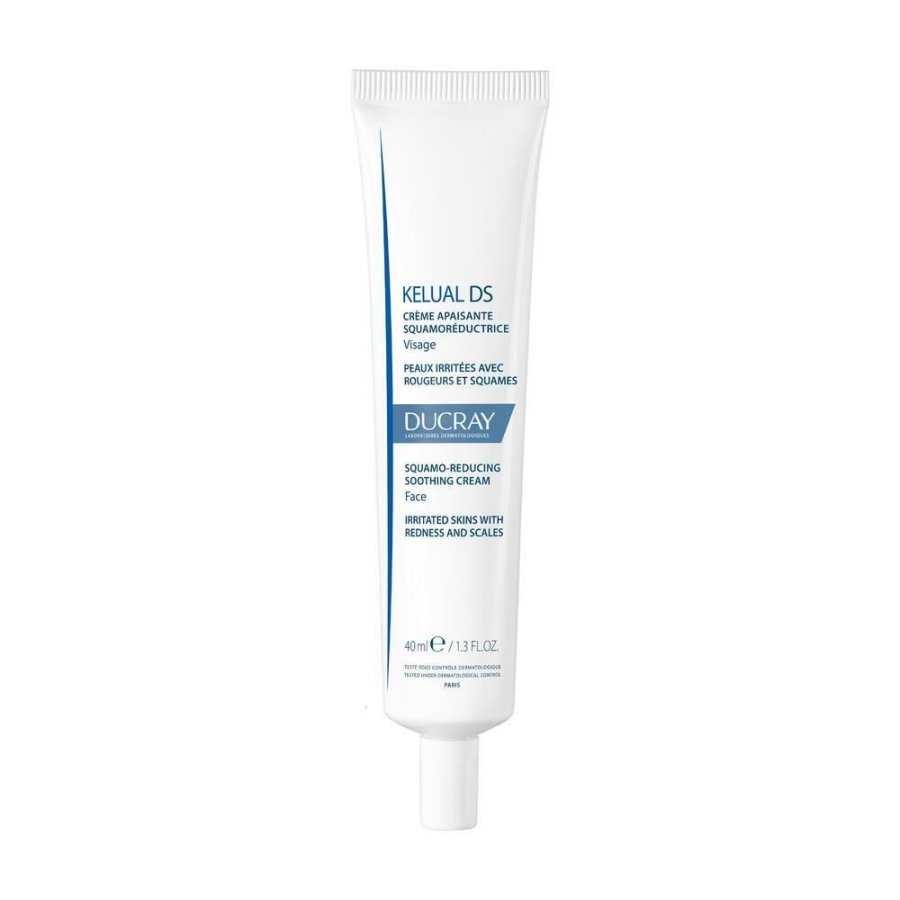 Ducray Kelual DS Crema Lenitiva Viso, 40 ml