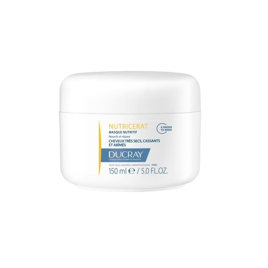 Ducray, Nutricerat Maschera Ultra-Nutritiva Capelli Secchi, 150 ml