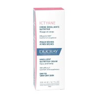 Ducray Ictyane Crema Emolliente Nutritiva 200 ml - Idratazione Profonda per la Tua Pelle