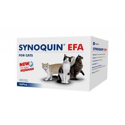 Synoquin Efa Mangime Complementare per Gatti 30 Capsule - Supporto Articolare Avanzato
