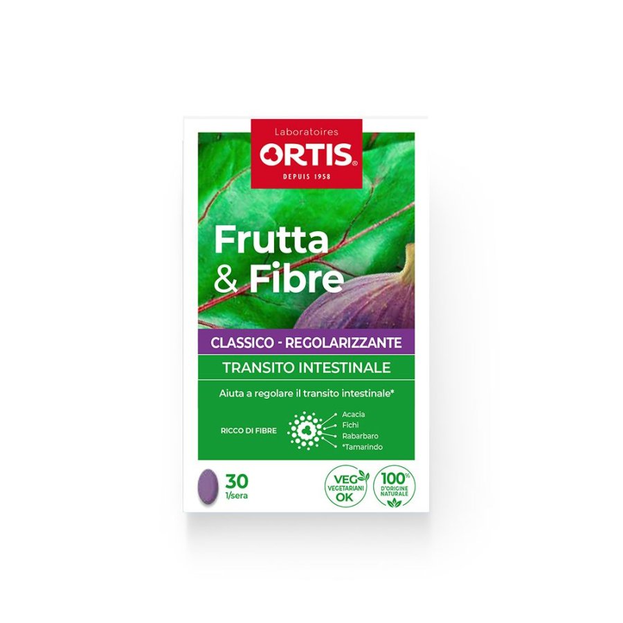Ortis Frutta&Fibre Classico, 30 Compresse