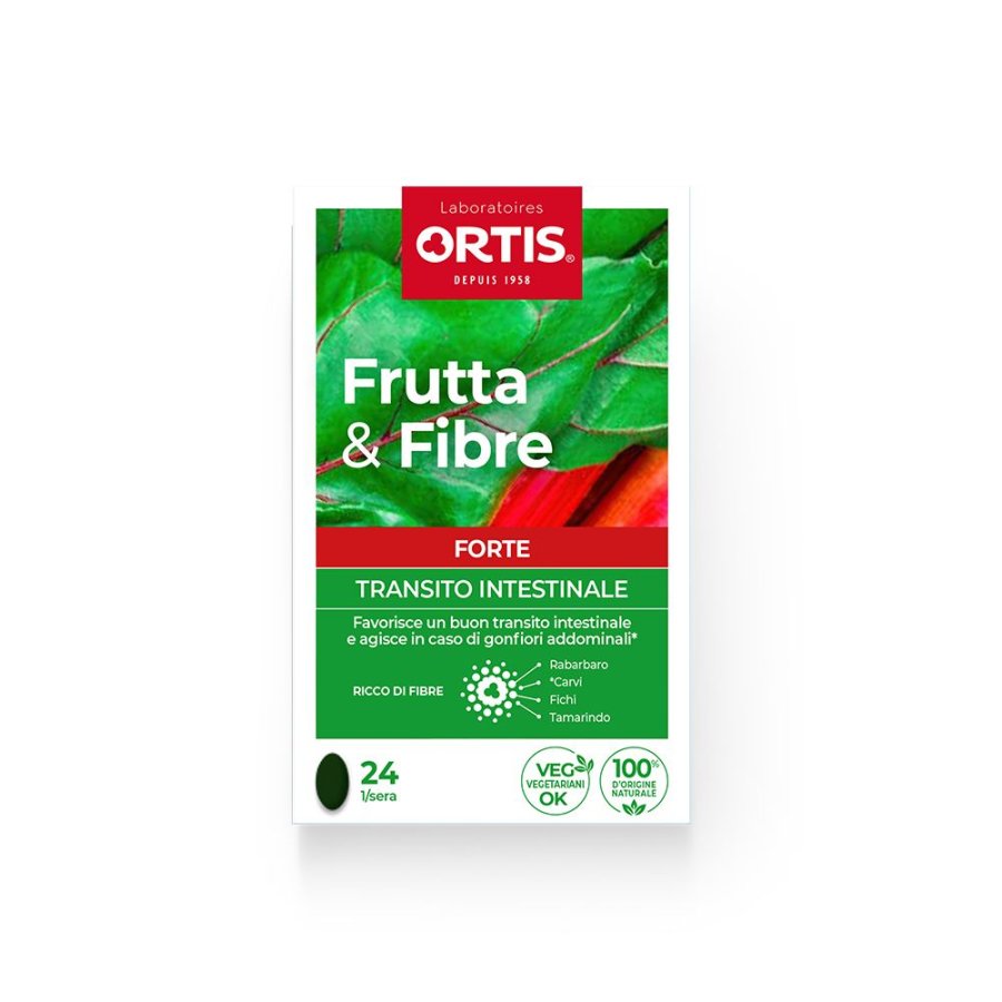 Ortis Frutta&Fibre Forte, 24 Compresse Ortis Frutta&Fibre Forte, 24 Compresse