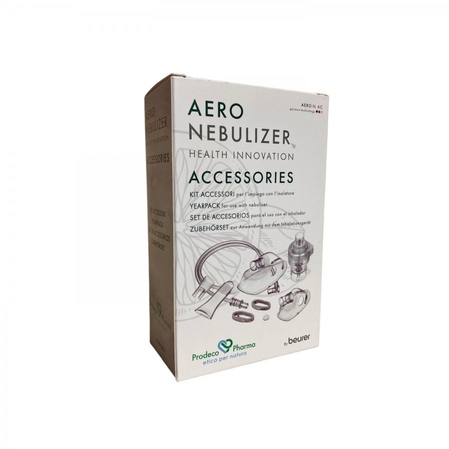 Aero Nebulizer Accessori 7 Pezzi - Kit Completo per Nebulizzatore, Accessori Essenziali