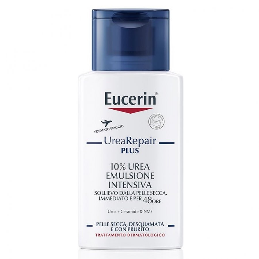 Eucerin UreaRepair - Emulsione Intensiva 10% Urea - 100ml Formato Travel Size
