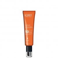 Korff Sun Secret Fluido Viso Antimacchie Spf50+ 50ml - Protezione Molto Alta, Antimacchie SPF 50+, Texture Morbida e Setosa