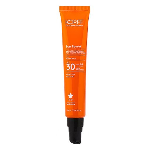 Korff Sun Secret Fluido Viso SPF 30, 50 ml