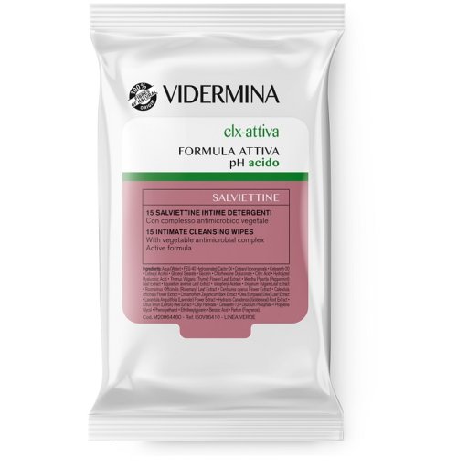 Vidermina CLX Attiva, 15 salviette