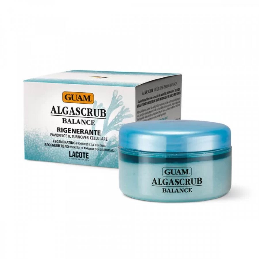 Guam Algascrub Balance 420g - Scrub Corpo Rilassante e Rigenerante con Alghe e Oli Essenziali