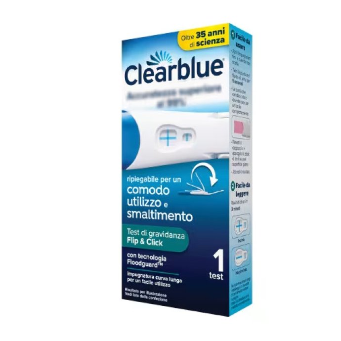 Clearblue Test di Gravidanza Flip & Click, 1 Test