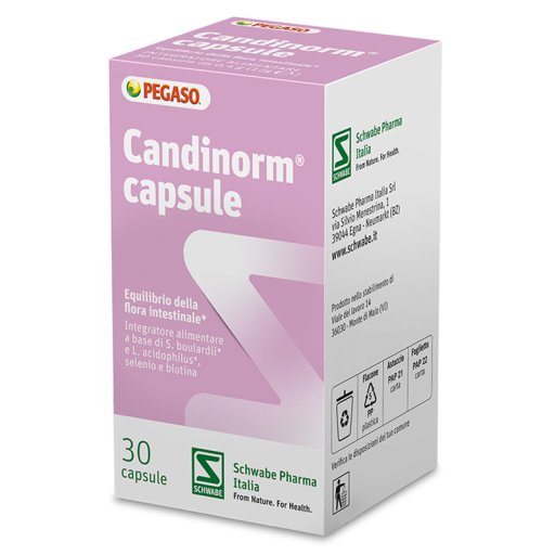 PEGASO Candinorm, 30 Capsule Vegetali PEGASO Candinorm, 30 Capsule Vegetali