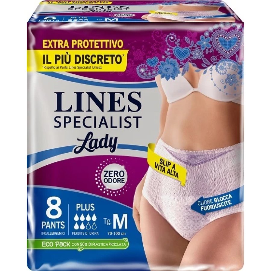 Lines Specialist Pants Plus M Farma, 8 Pezzi