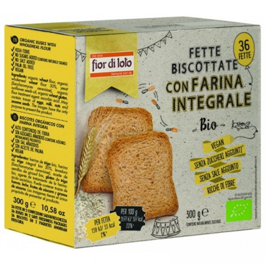 Fette Biscottate Integrali Frumento 300g