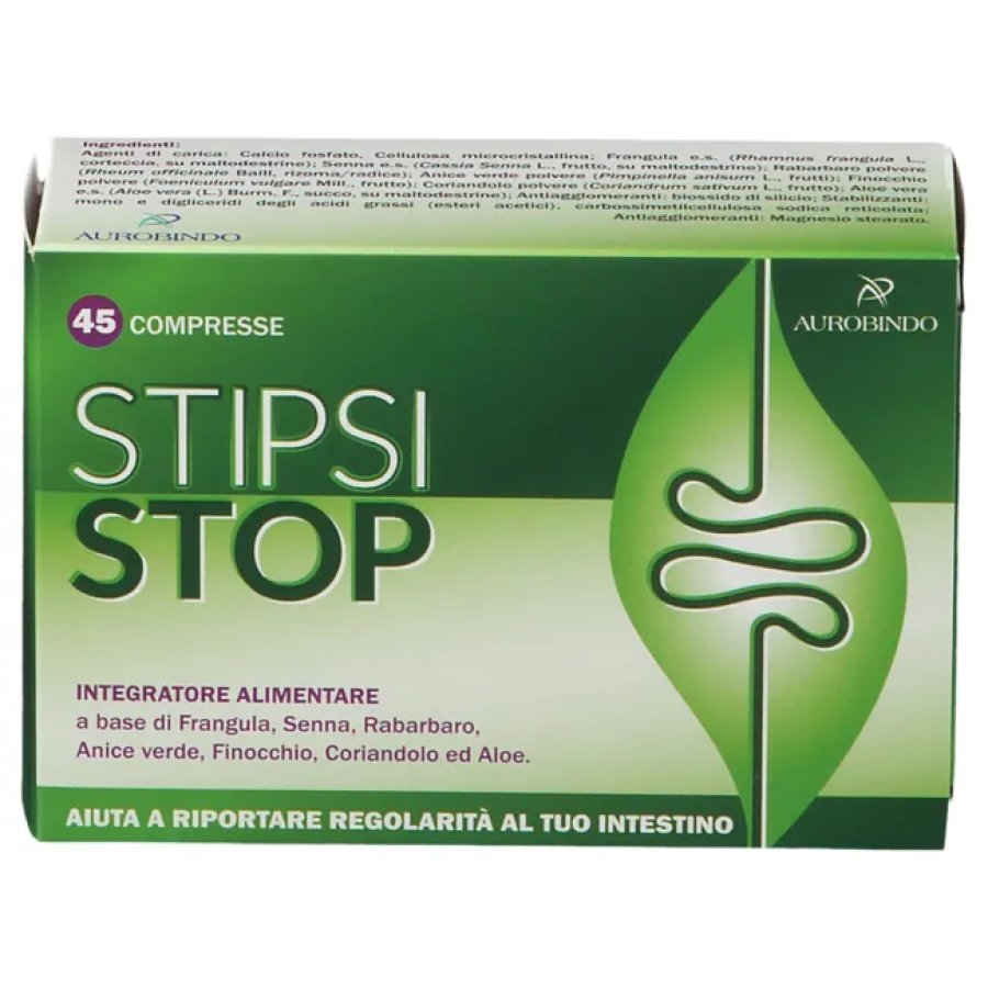 Stips Stop 45 Compresse - Integratore per il Transito Intestinale