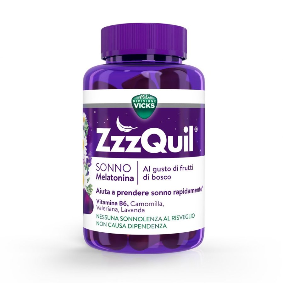 ZzzQuil Natura, 60 Pastiglie Gommose