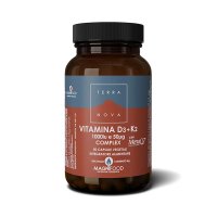 Terranova,  Vitamina D3 + K2 Complex, 50 Capsule