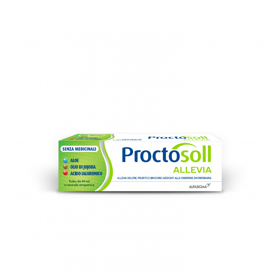 Proctosol Allevia - Gel per Sintomi della Patologia Emorroidaria 40ml