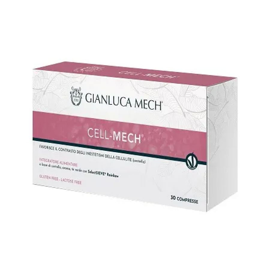 Cell-Mech 30 Compresse - Integratore Alimentare con Centella, Aronia e Tè Verde