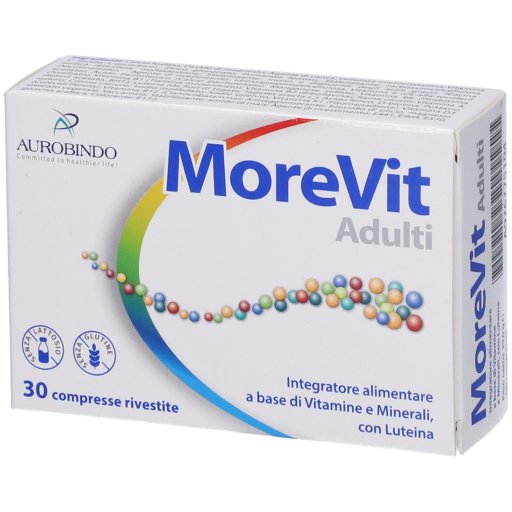 Aurobindo, Morevit Adult, 30 Compresse