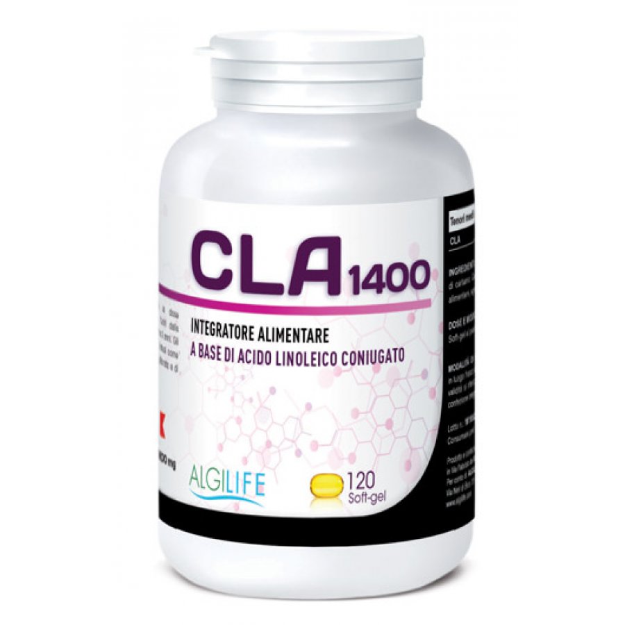 Algilife - Cla 1400 Acido Linoleico Coniugato 120 Soft Gel