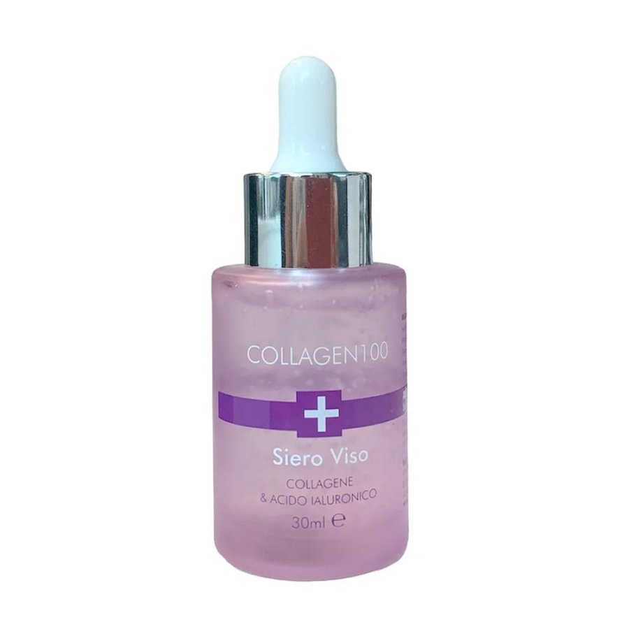 EFAS Linea100 Collagen100 Siero Viso al Collagene e Acido Ialuronico, 30 ml