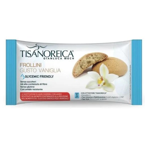 Tisanoreica Style Frollini Gusto Vaniglia 50g - Snack Aromatici e Sazianti