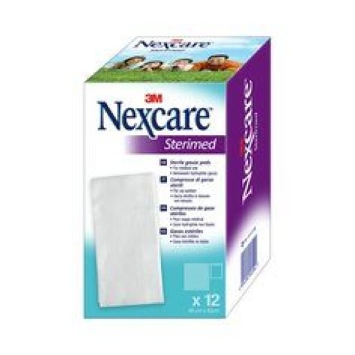 Sterimed Nexcare Compresse Di Garza Sterili 18x40cm - 12 Pezzi