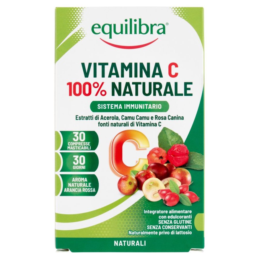 Equilibra&reg; Vitamina C 100%, 30 Compresse