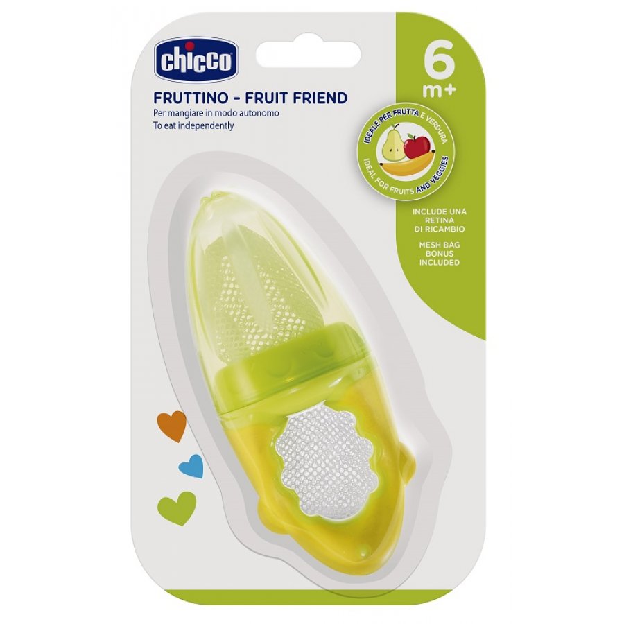 Chicco Fruttino Succhietto Retina Per Alimenti 6 Mesi+