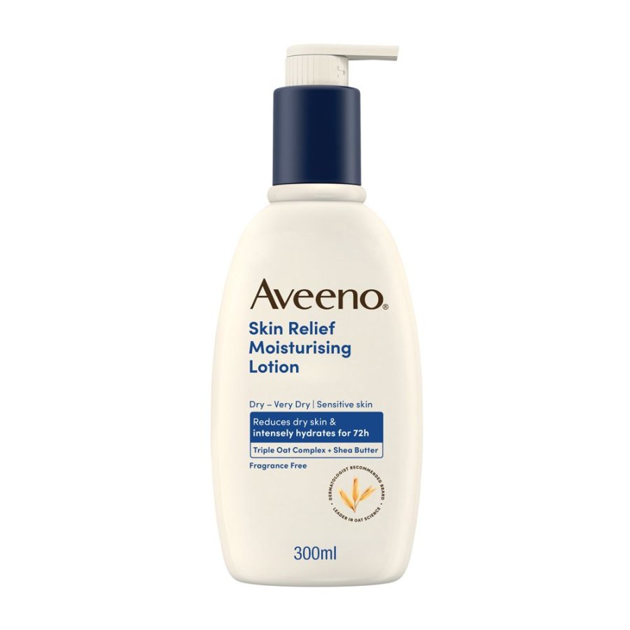 Aveeno Skin Relief Crema Corpo Idratante Pelle Secca e Sensibile, 300 ml Aveeno Skin Relief Crema Corpo Idratante Pelle Secca e Sensibile, 300 ml