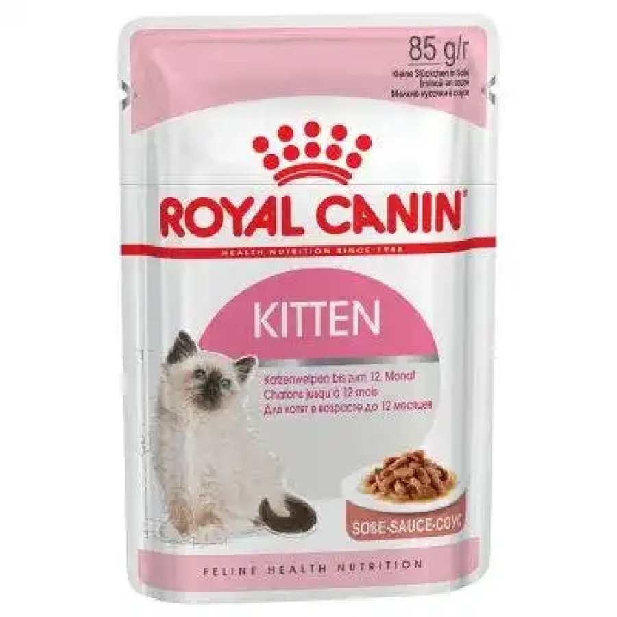 Royal Canin Kitten Instinctive Umido Per Gatti Straccetti In Salsa, 85 g