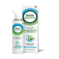 Rinazina Aquamarina Spray Nasale Isotonico Delicato, 100 ml