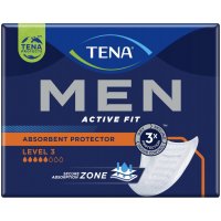 Tena Men Level 3 Assorbenti Uomo 8 Pezzi - Protezione Maschile Sottile e Discreta