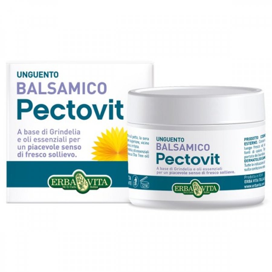 Pectovit Unguento 50 ml - Cosmetico Naturale con Grindelia e Oli Essenziali