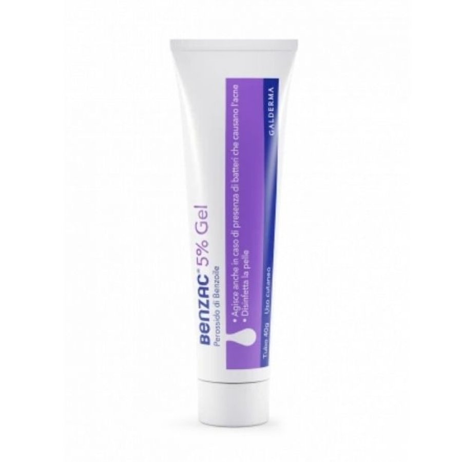 Benzac gel 5%, 40 g