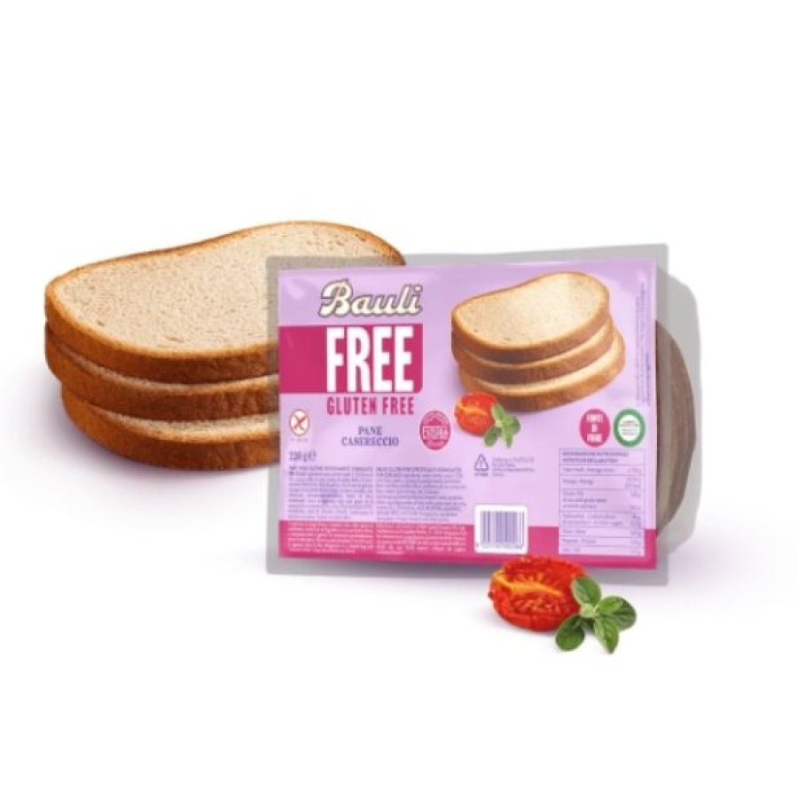 Bauli Pane Casereccio con Lievito Madre Senza Glutine, 220 g