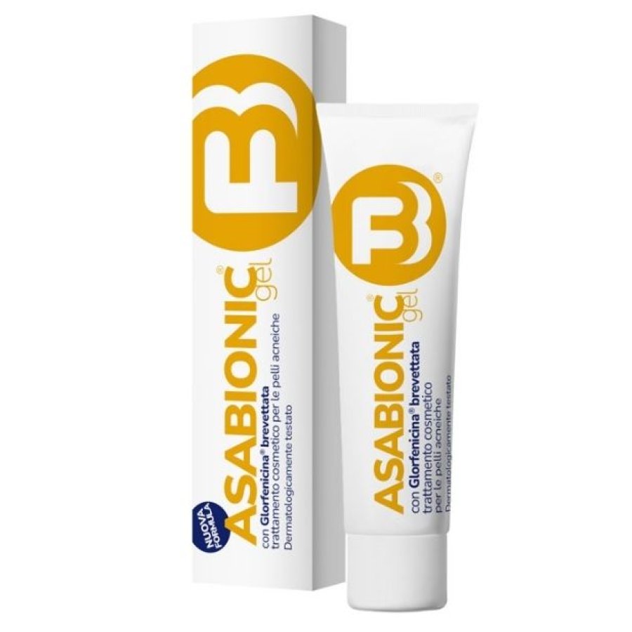Asabionic Gel Viso Purificante e Idratante, 30 ml