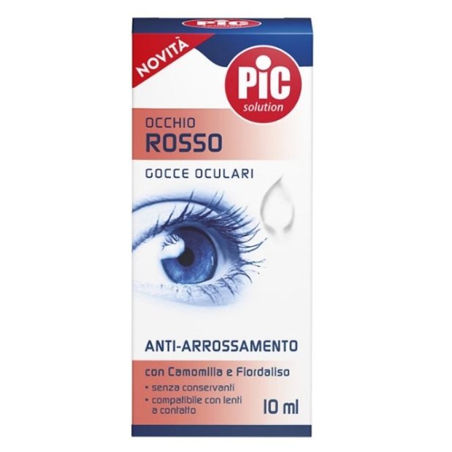 PIC Gocce Oculari Occhio Rosso, 10 ml