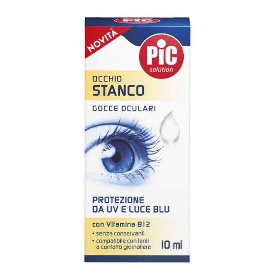 PIC Gocce Oculari Occhio Stanco, 10 ml