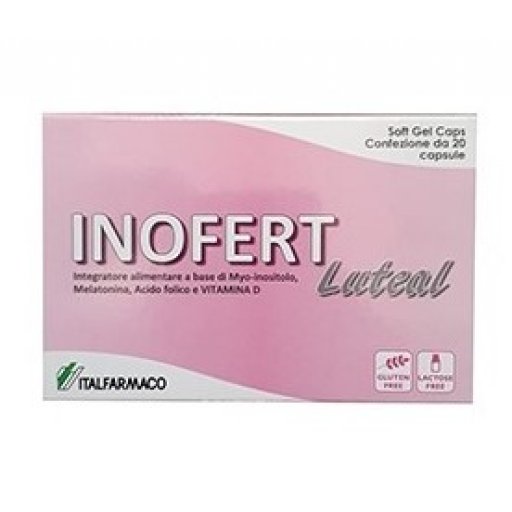 Inofert Luteal 20 Capsule Soft Gel - Integratore per la Funzionalità Ovarica