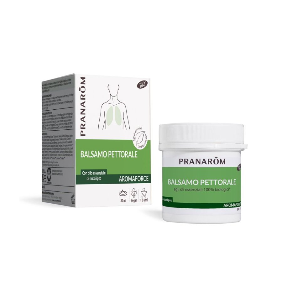 Pranarôm Aromaforce Balsamo Petto con Eucalipto, 80 ml Pranarôm Aromaforce Balsamo Petto con Eucalipto, 80 ml