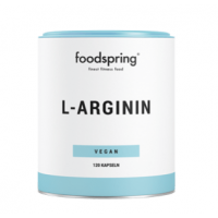 Foodspring L-Arginina 120 Capsule - Integratore Vegetale per Massimizzare l'Allenamento