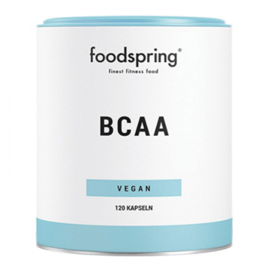 Foodspring BCAA Vegan 120 capsule - Aminoacidi Ramificati per un Workout al Top
