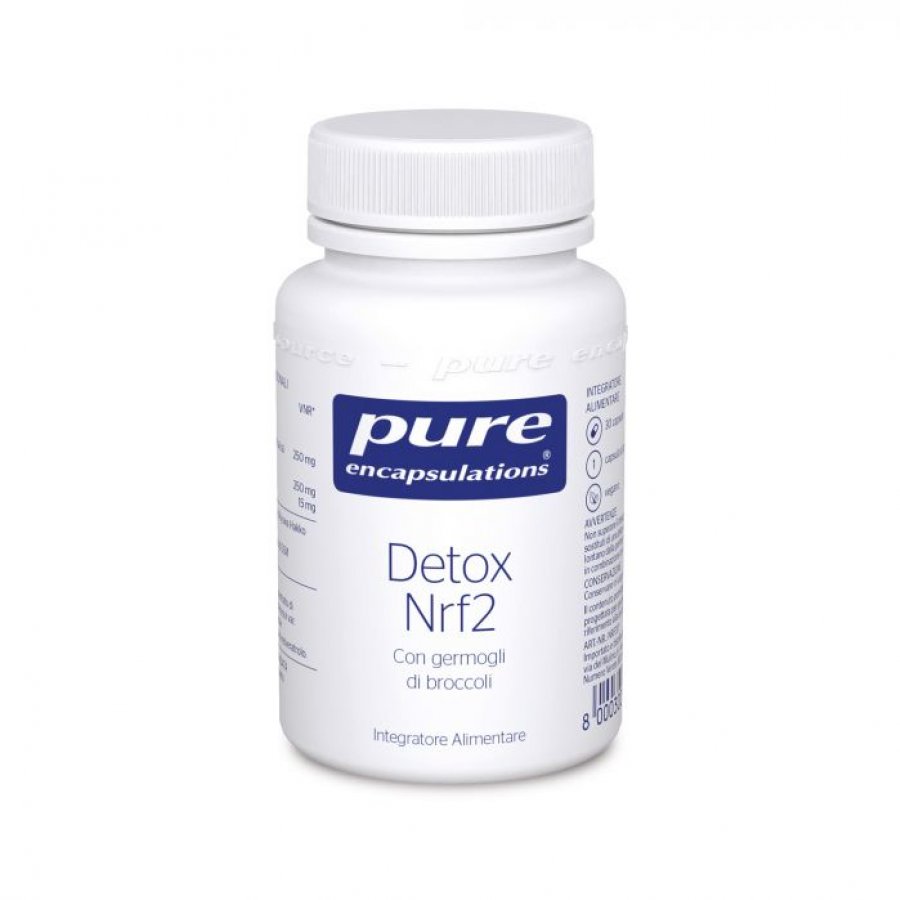 Nestlé Pure Encapsulations Detox NRF2 30 Capsule - Integratore Detox Antiossidante