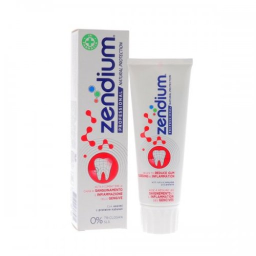 Zendium Dentifricio Sanguinamento Infiammazione Gengive 75ml - Protezione per Gengive Sensibili