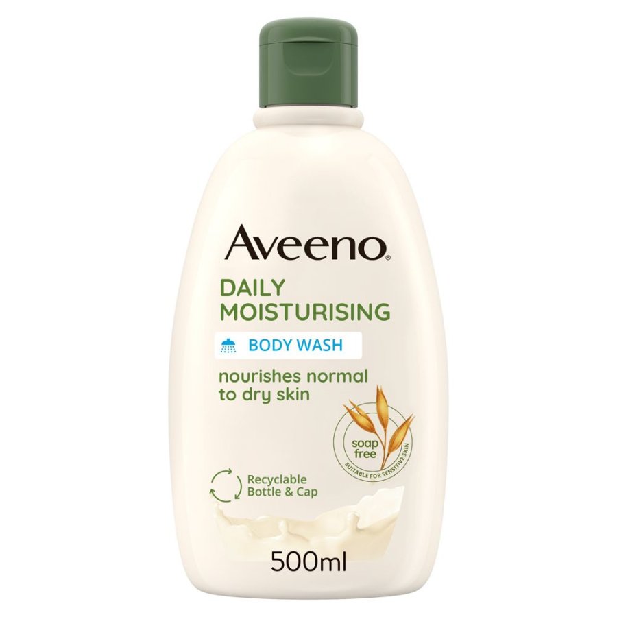 Aveeno Daily Moisturising Detergente Corpo, 500 ml
