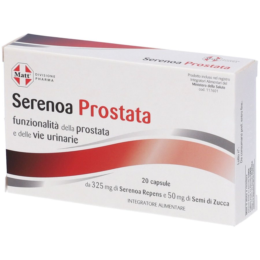 Matt Pharma, Serenoa Prostata, 20 Capsule 