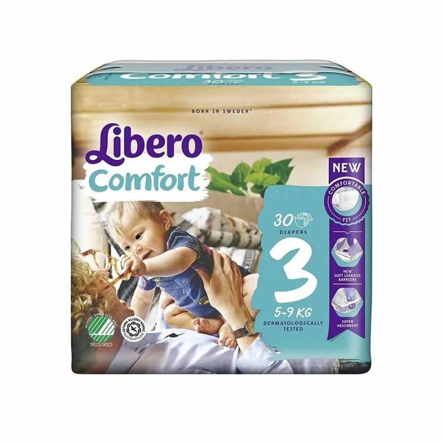 Libero Comfort Pannolino Taglia 3, 30 Pannolini