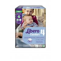 Libero Comfort Taglia 4 Pannolini - Pacco da 26 Pezzi (7-11 kg) - Protezione e Comfort per il tuo Bambino